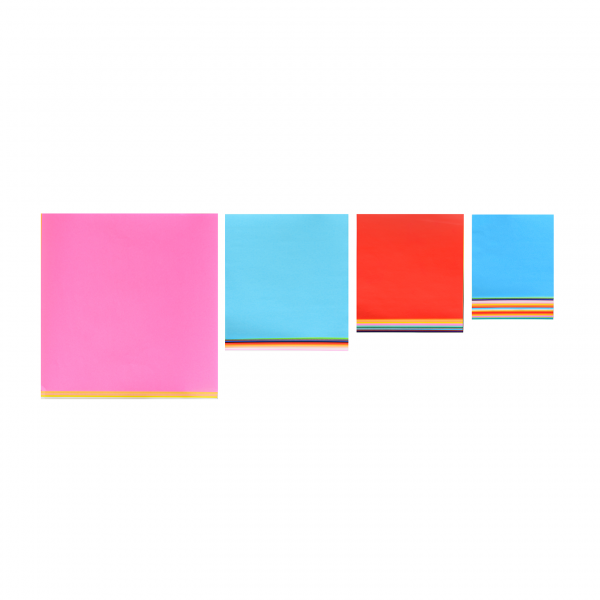 4105 – Origami Assortment, Large, 55 sheets: 4 1/2", 6 7/8" and 9 5/8" square - Image 3