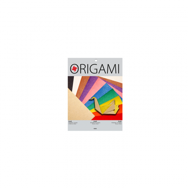 4343 – Kraft, 50 sheets, 10 colors, single side 5 7/8”