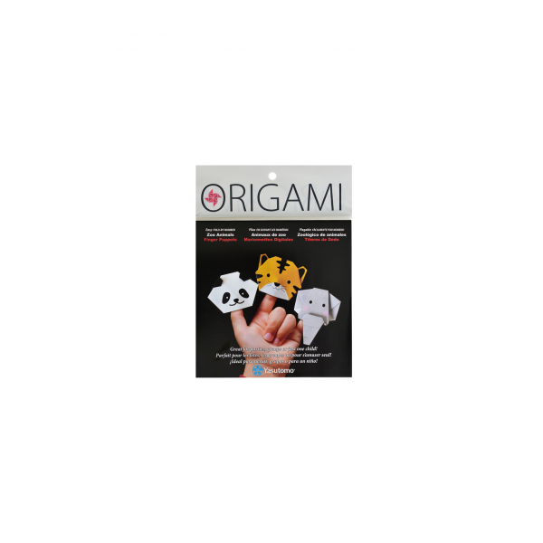 Fold-By-Number Zoo Animals Origami in package