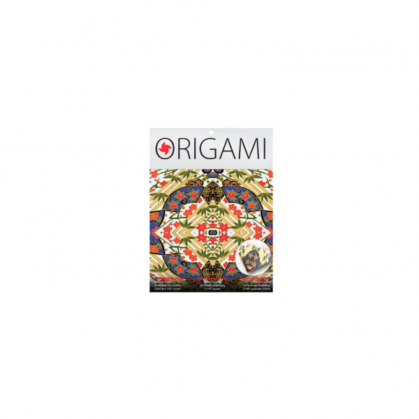 front side of yuzen kaleidoscope origami package