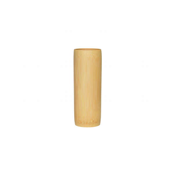BT14-20 - Bamboo Brush Holder Medium, 8" tall