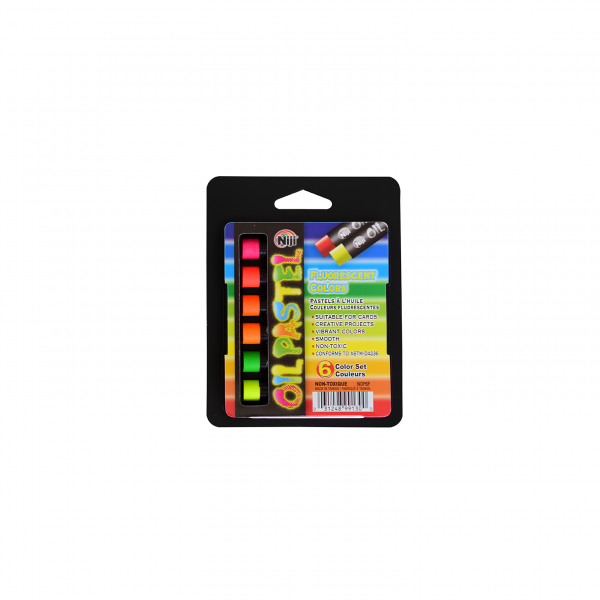Niji fluorescent oil pastels box
