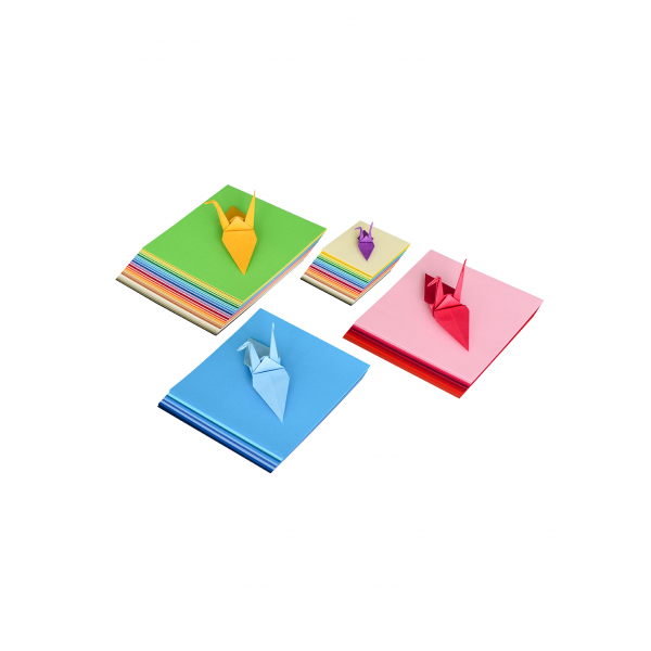 4352 – PURE Color Origami mini, 100 sheets, 100 colors, 3” - Image 2