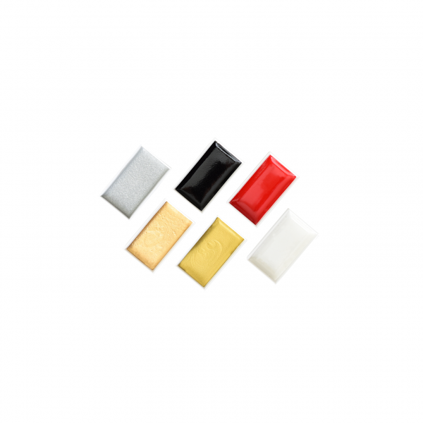 WC220 - Classical 6 Color Japanese Watercolor Set - Image 2