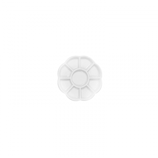9 Section Porcelain Paint Tray