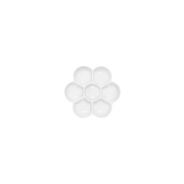 7 Section Porcelain Dish