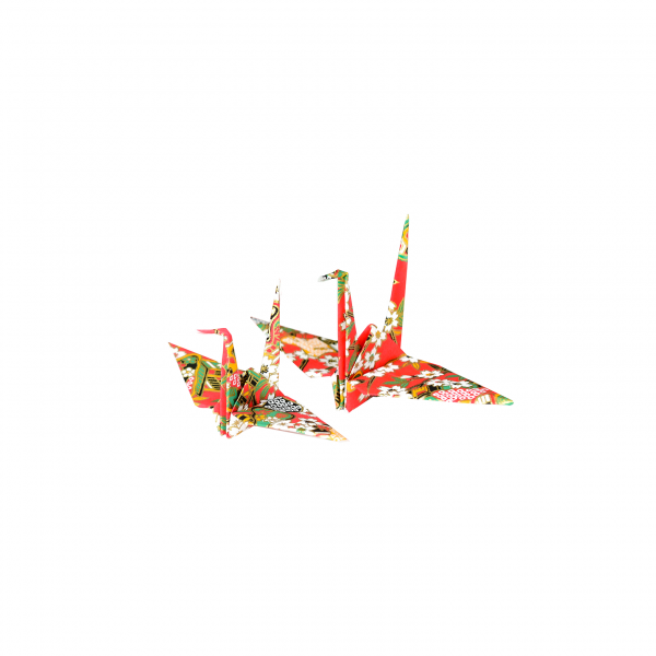 4312 – Yuzen Red: 12 sheets, assorted designs, 5 7/8” - Image 4