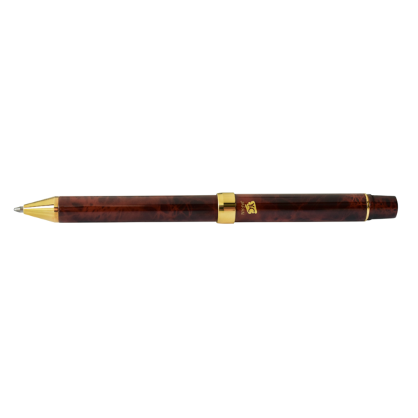 Image of TP30BR QuadPoint Twist Pen in Brown Marble