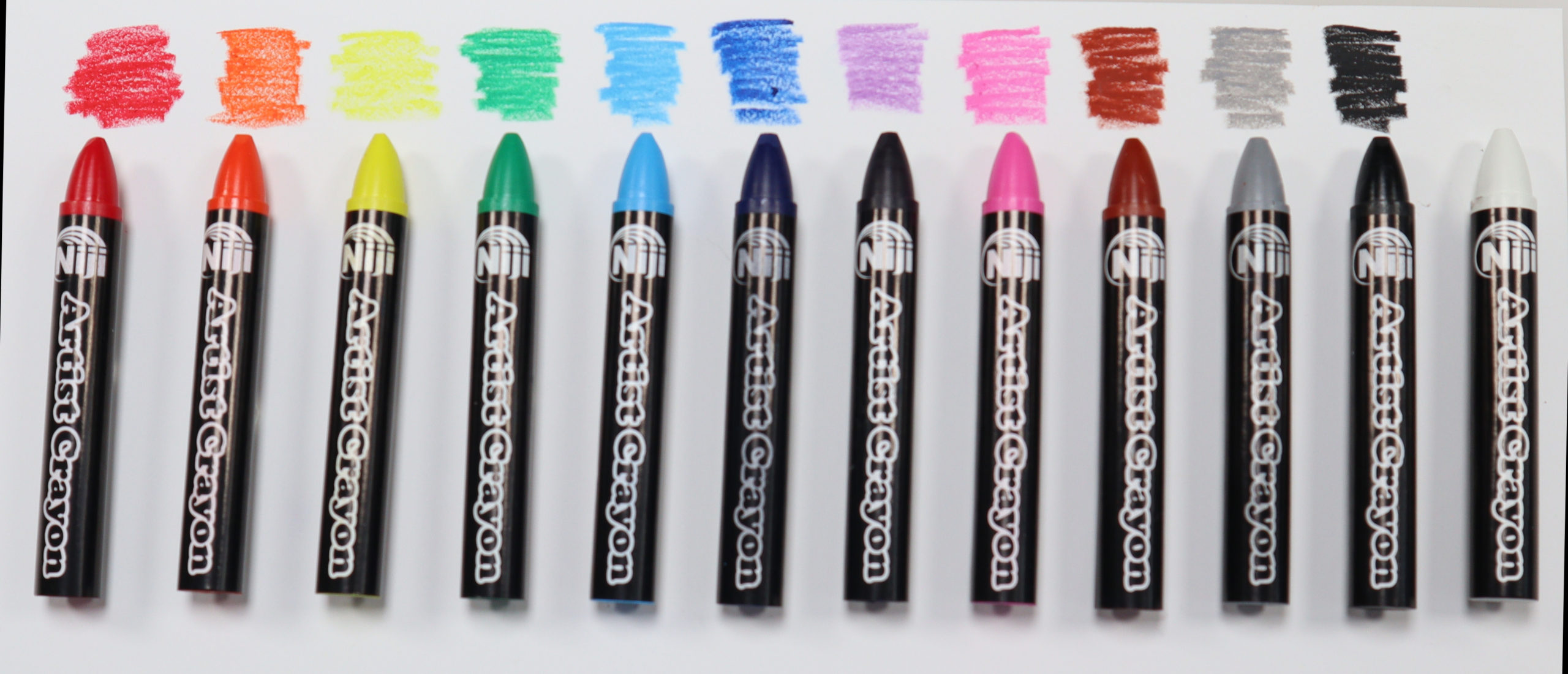 Diverse Crayon gras de couleur Dixon 1633 Noir