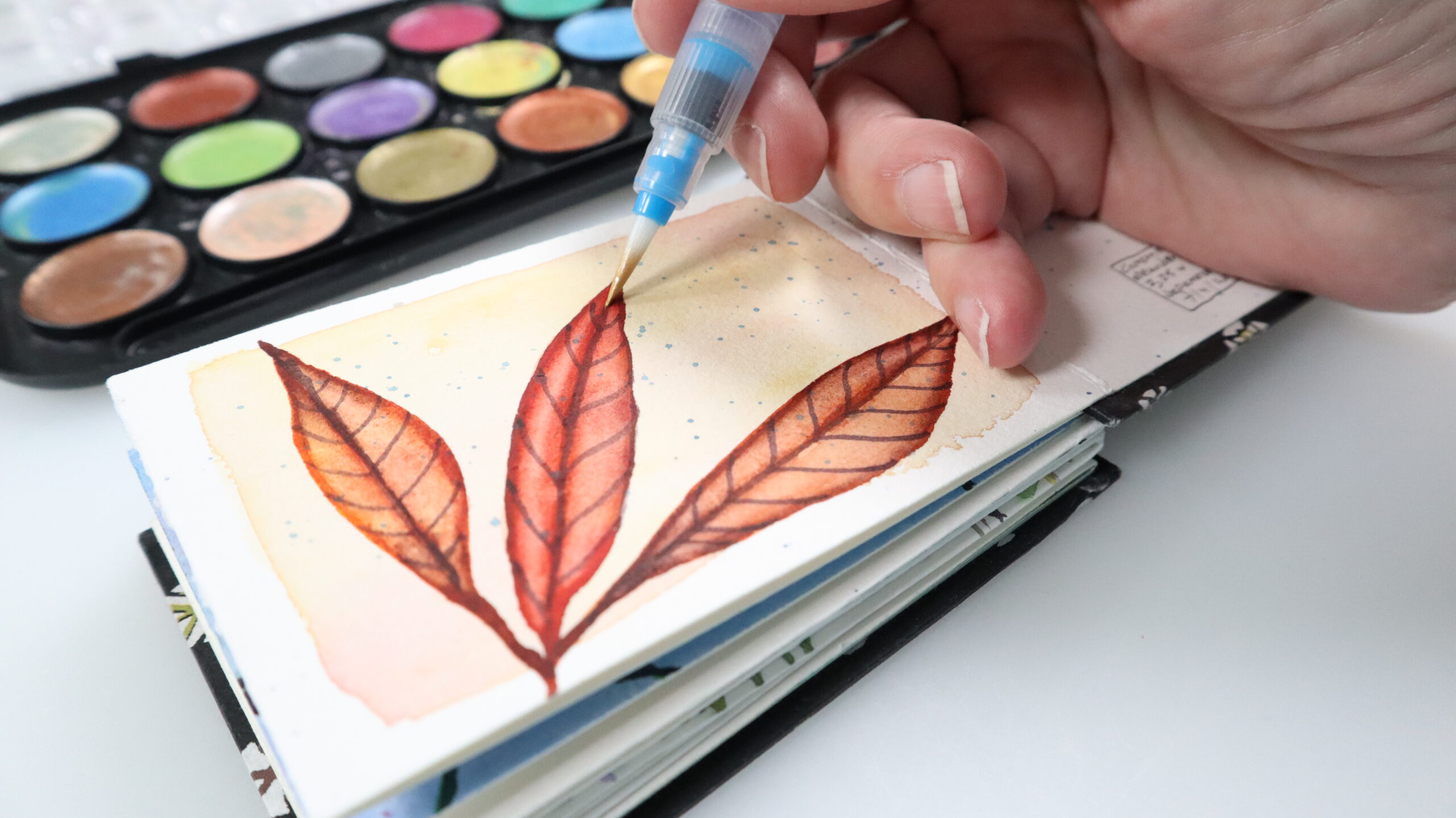How to Use a Waterbrush for Watercolor Painting
