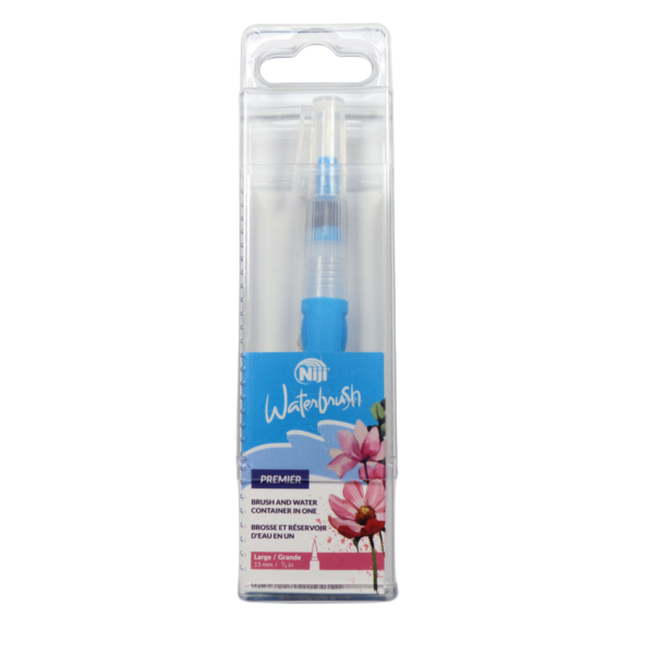 Niji Premier Waterbrush, Large in packaging