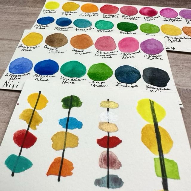 Yasutomo Sumi Watercolor 6 Color Set