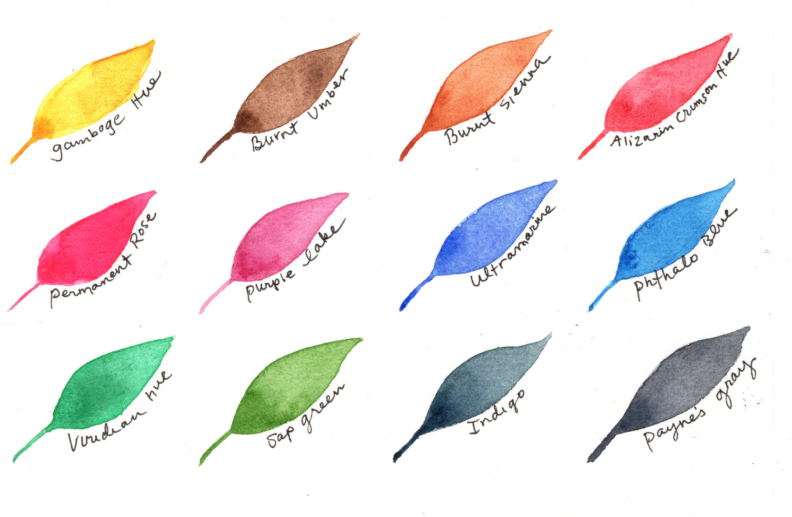 NPWC16 – Niji® Pearlescent Watercolors, 16 Color Set – Yasutomo