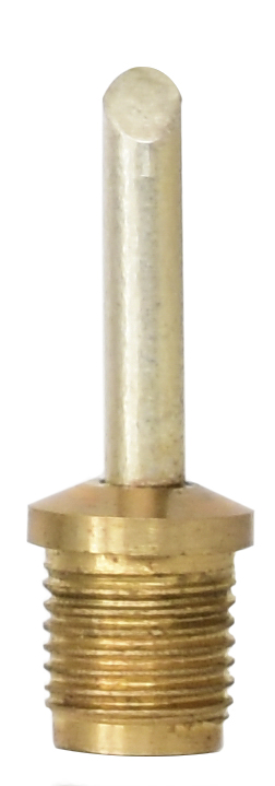close up photo of 2mm silverpoint refill tip