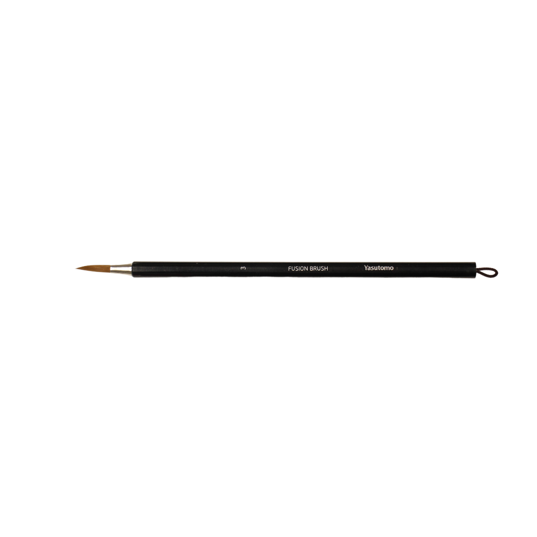 size 3 round fusion brush