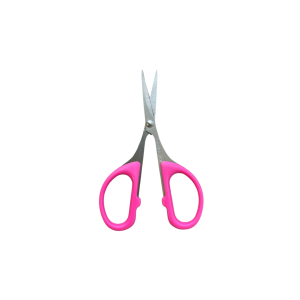 small scissors with pink handles