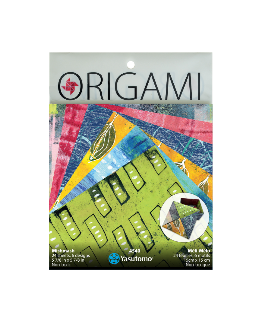 Mishmash Painted Papers origami in package