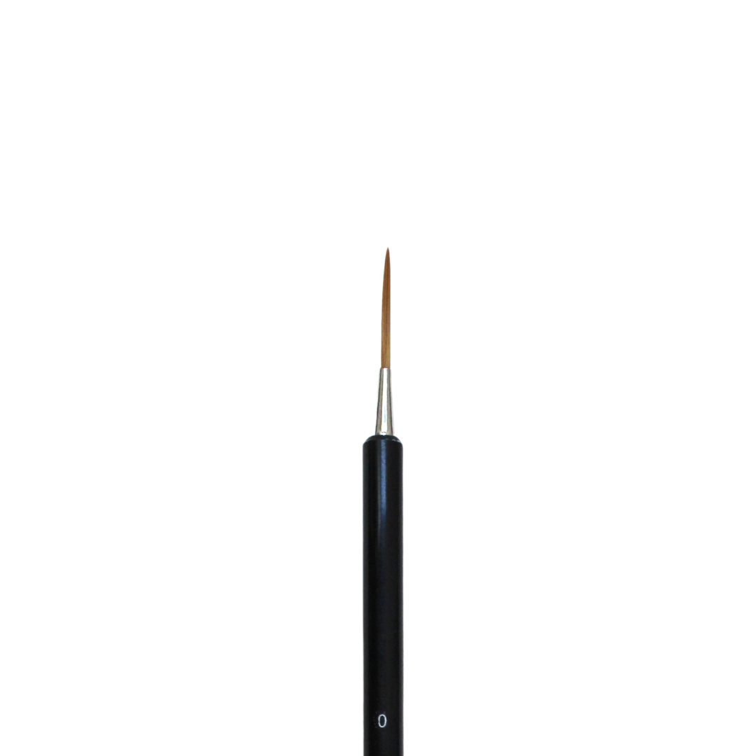 close up of the yasutomo fusion liner brush