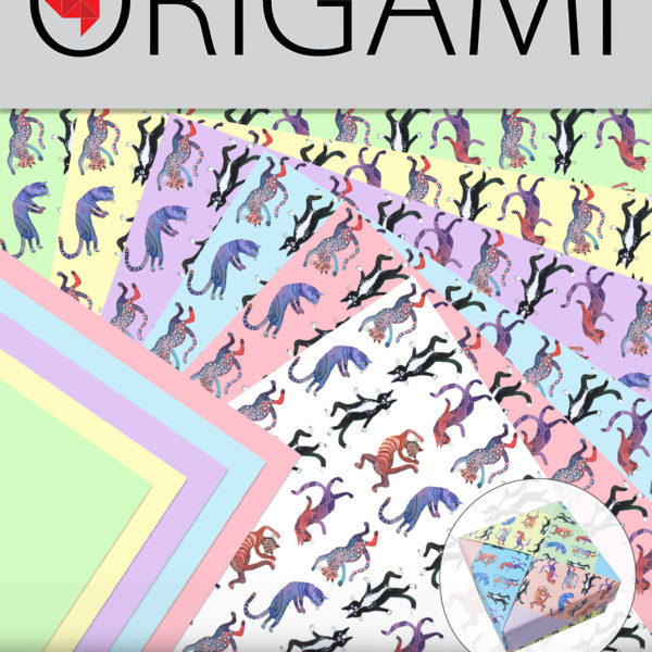 photo of Dancing Cats origami package